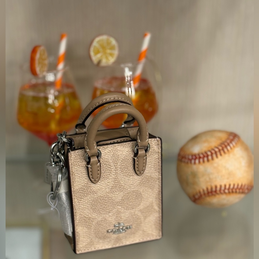 Coach Tan Mini Bag - Picture 2 of 6